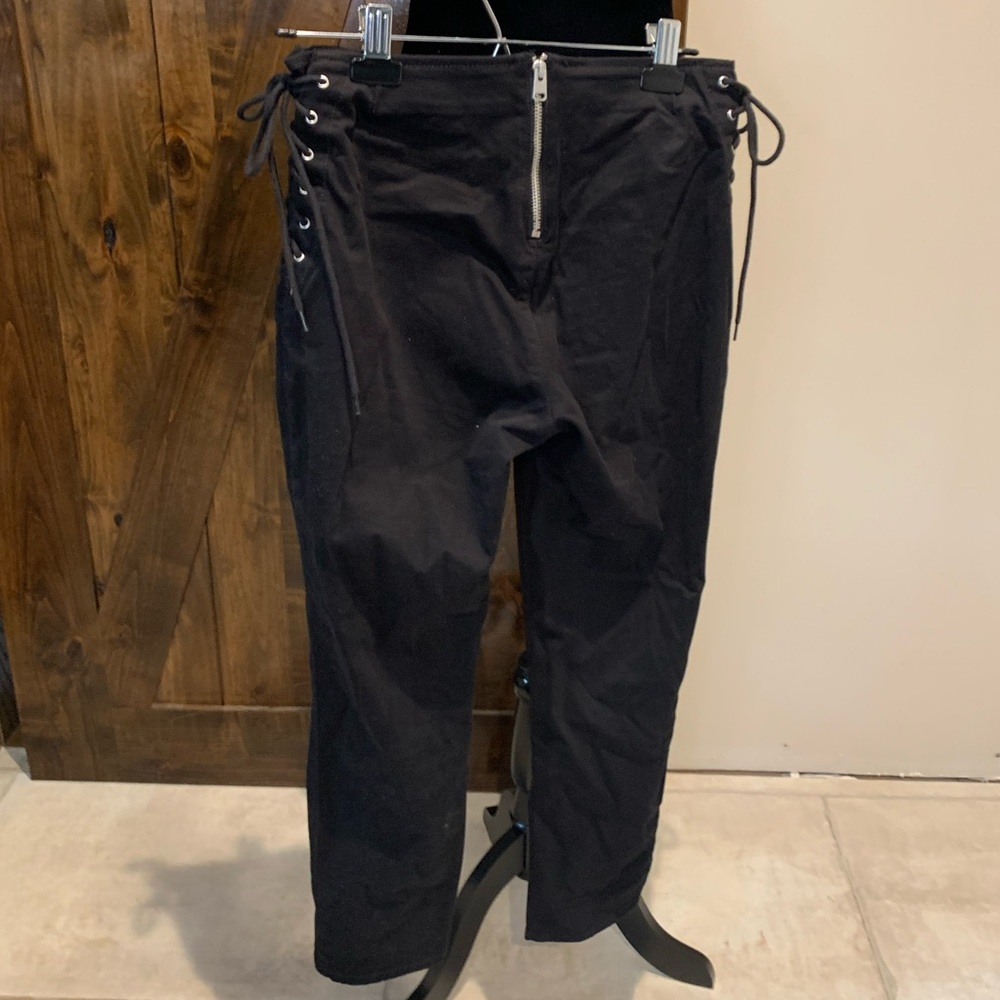EXPRESS Ankle Legging High Rise Pant - Picture 2 of 5